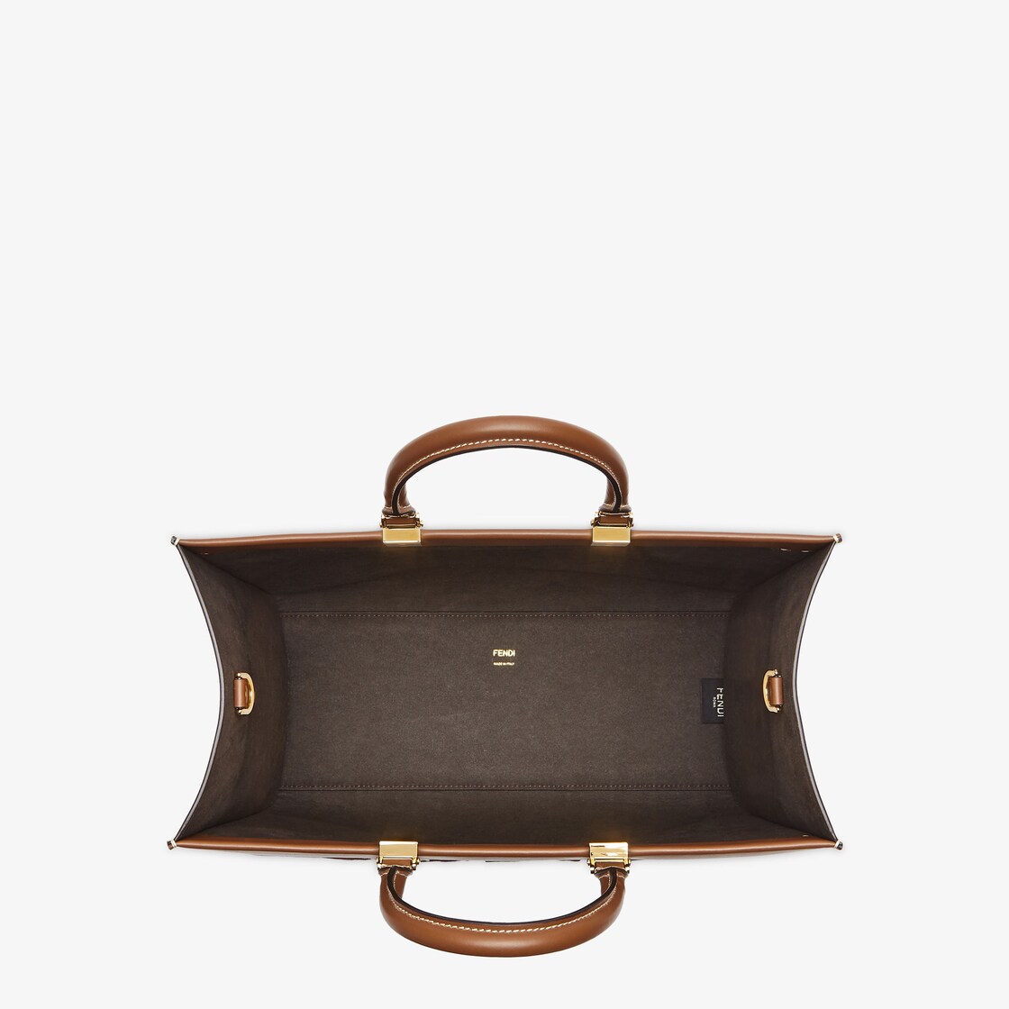 Fendi Sunshine Medium Fabric Brown - Image 4/5