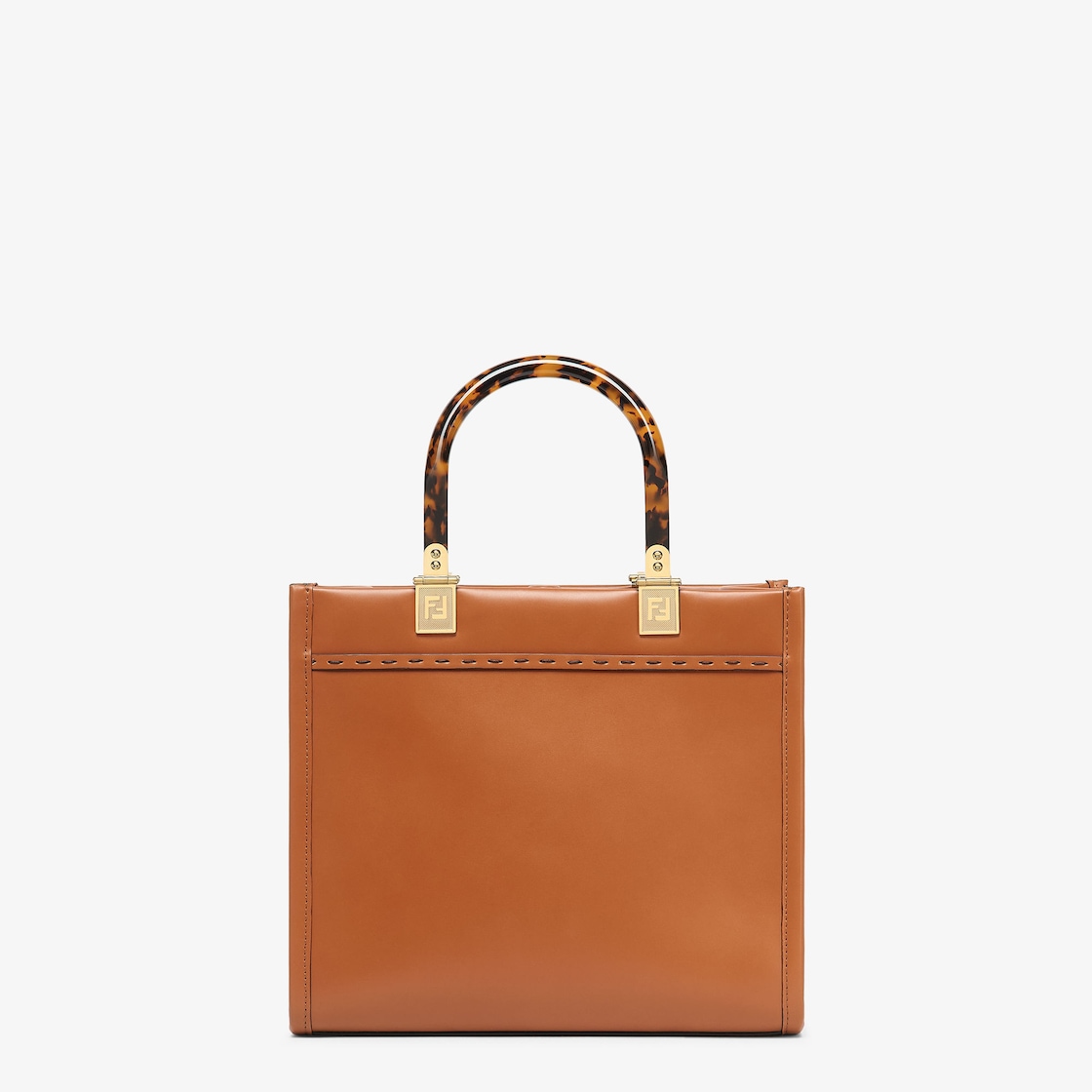 Fendi Sunshine Small - Brown calf leather bag