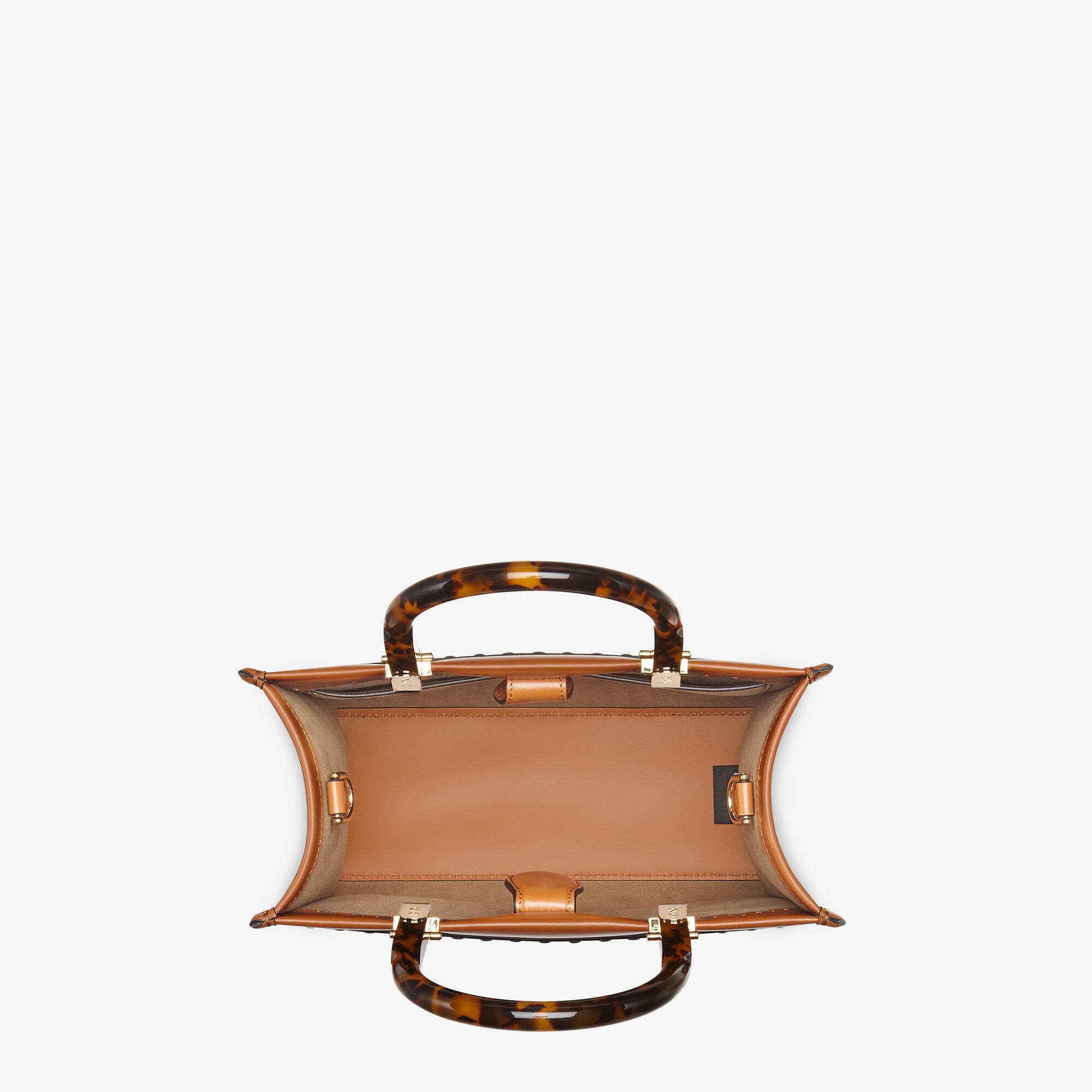 Fendi Sunshine Small Leather Brown | Fendi