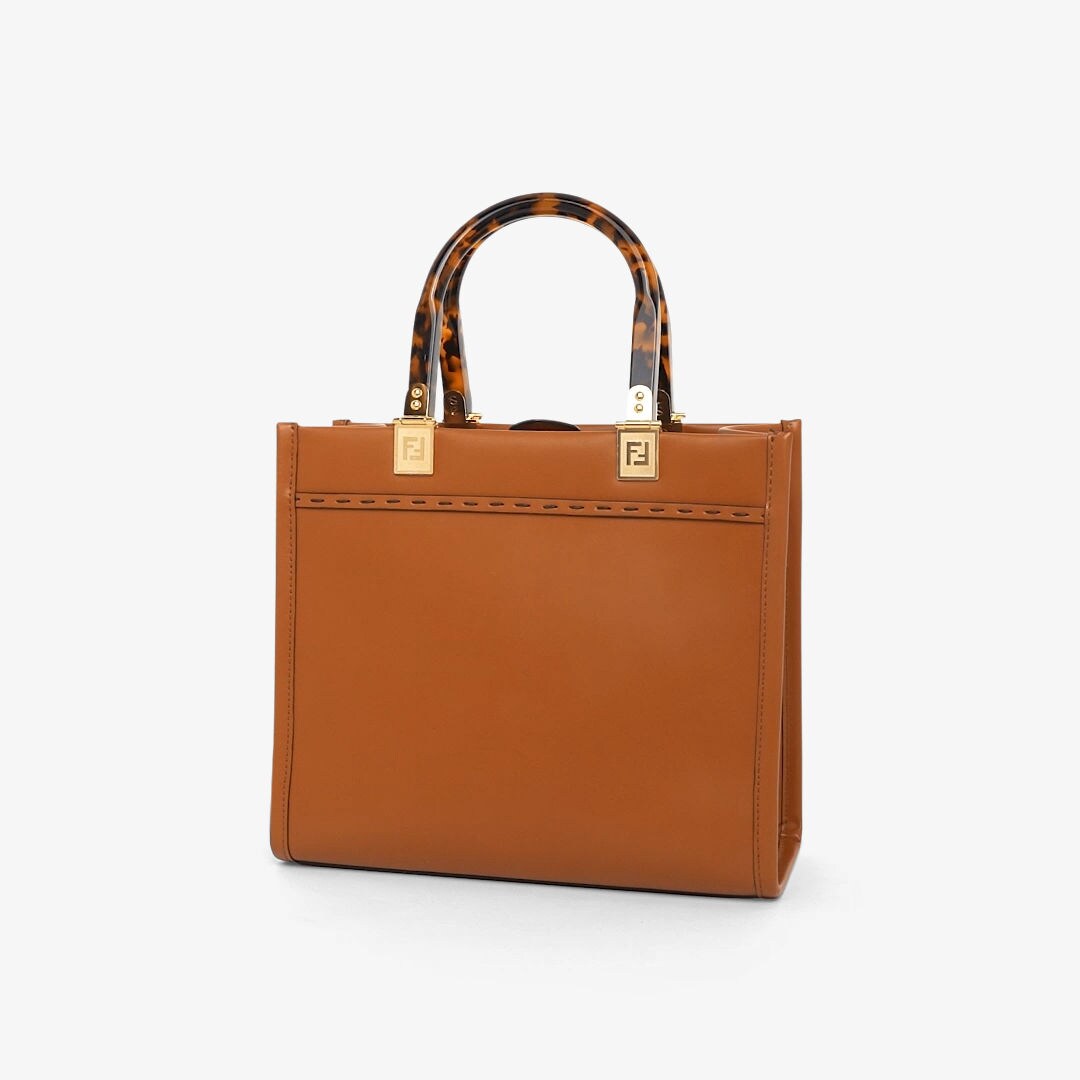 Fendi Sunshine Small - Brown calfskin bag