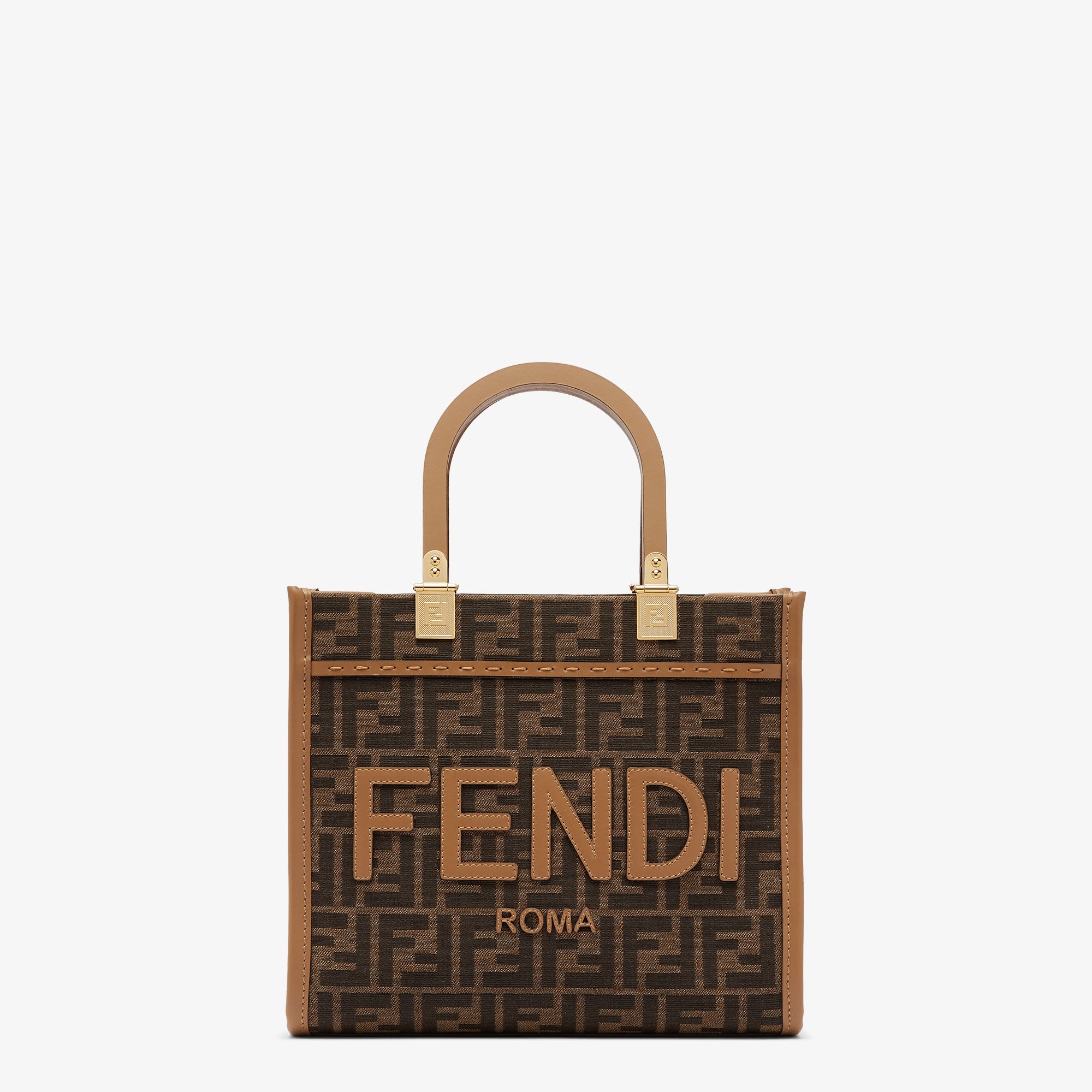 フェンディ サンシャイン スモール ファブリック ブラウン | Fendi