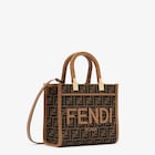 حقيبة Fendi Sunshine بحجم صغير