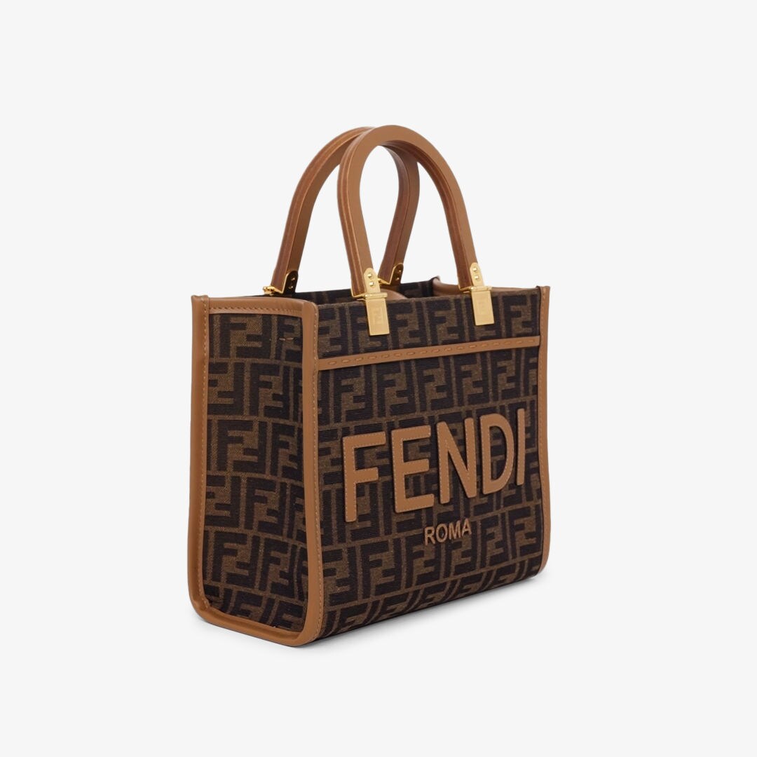 フェンディ サンシャイン スモール ファブリック ブラウン | Fendi