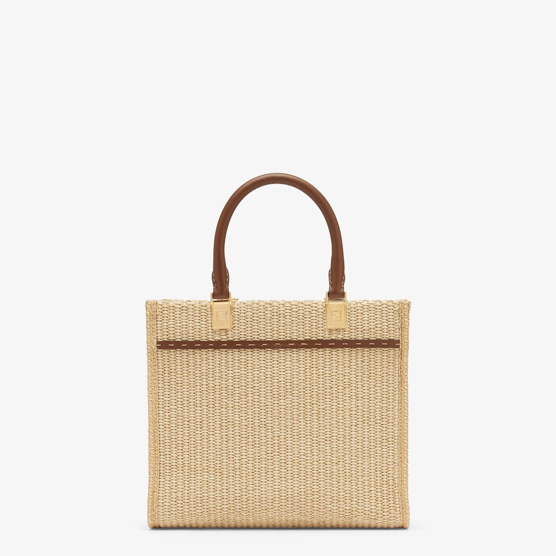 Fendi Sunshine Small Cotton Beige - Image 3/6