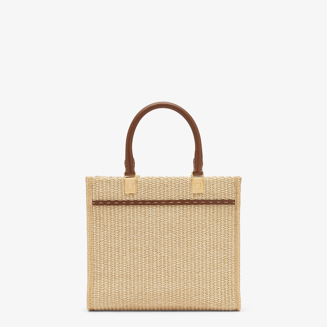 Fendi Sunshine Small Cotton Beige - Image 3/6