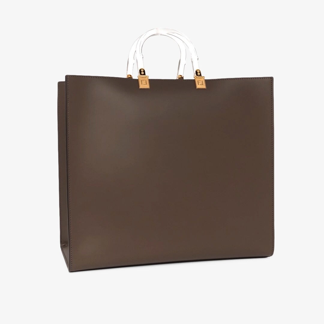 حقيبة Fendi Sunshine بحجم كبير