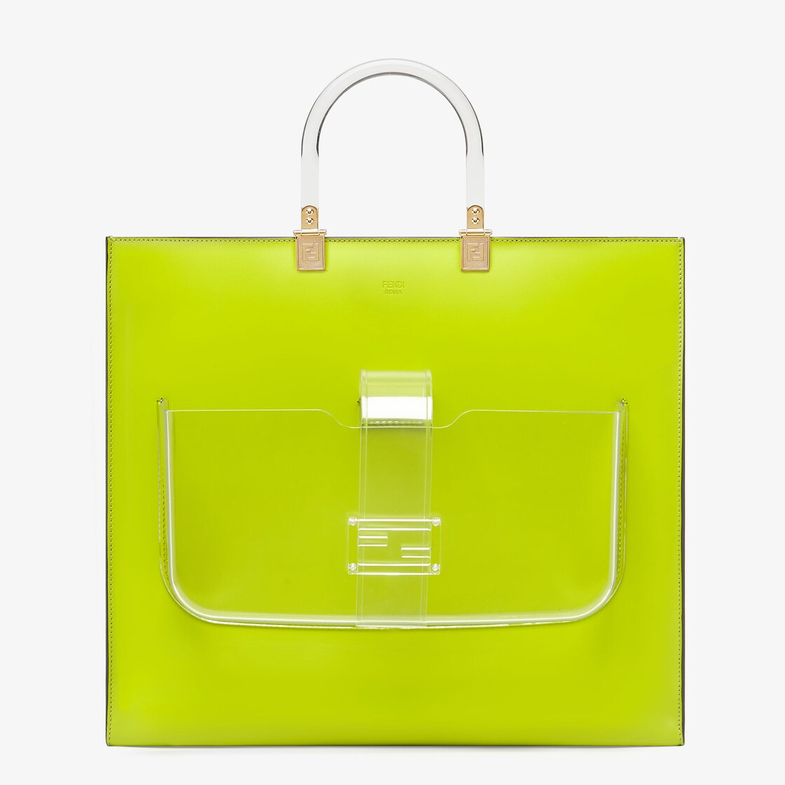 حقيبة Fendi Sunshine بحجم كبير