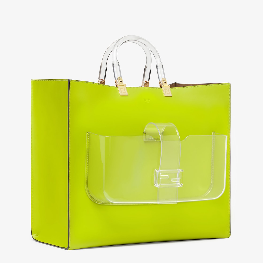 حقيبة Fendi Sunshine بحجم كبير