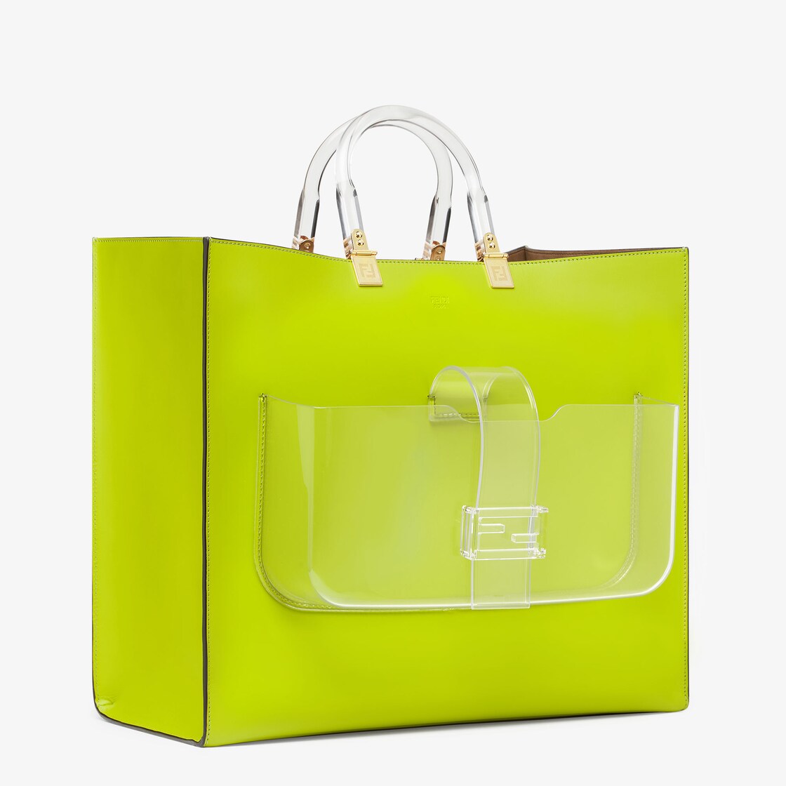 حقيبة Fendi Sunshine بحجم كبير
