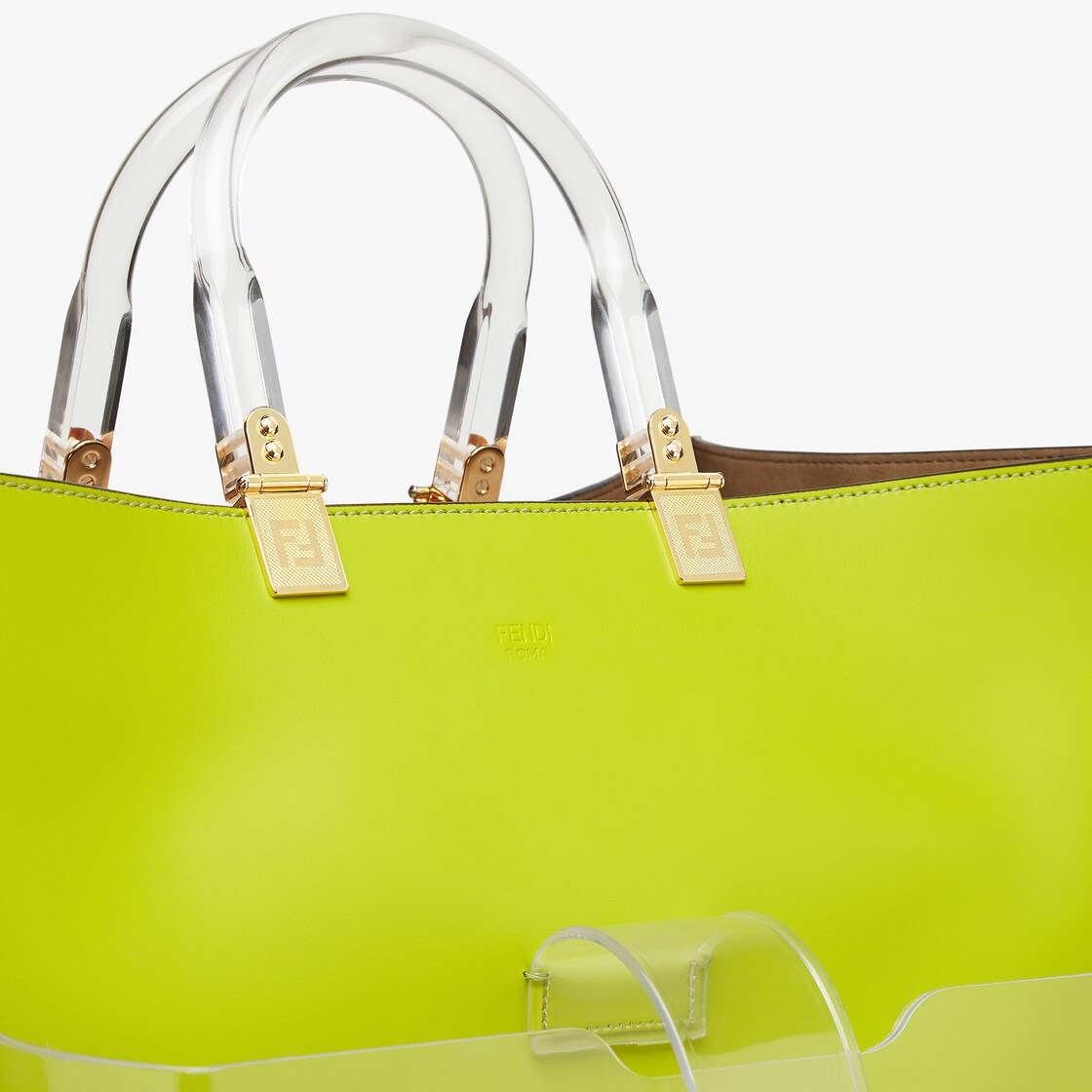 حقيبة Fendi Sunshine بحجم كبير