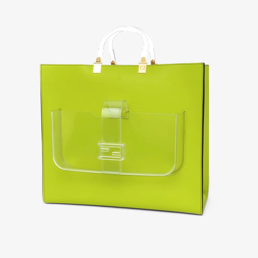 حقيبة Fendi Sunshine بحجم كبير