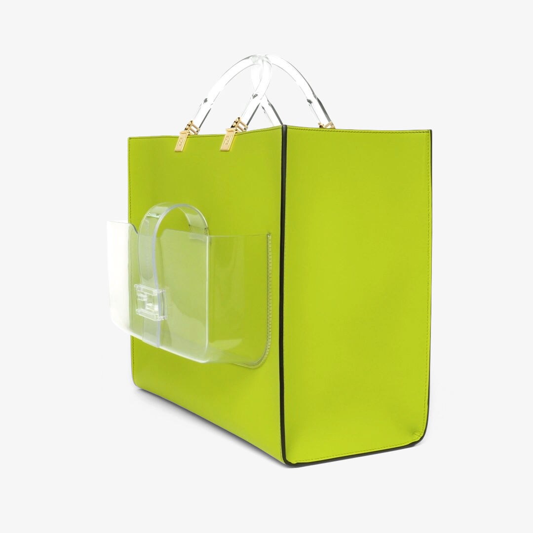 حقيبة Fendi Sunshine بحجم كبير