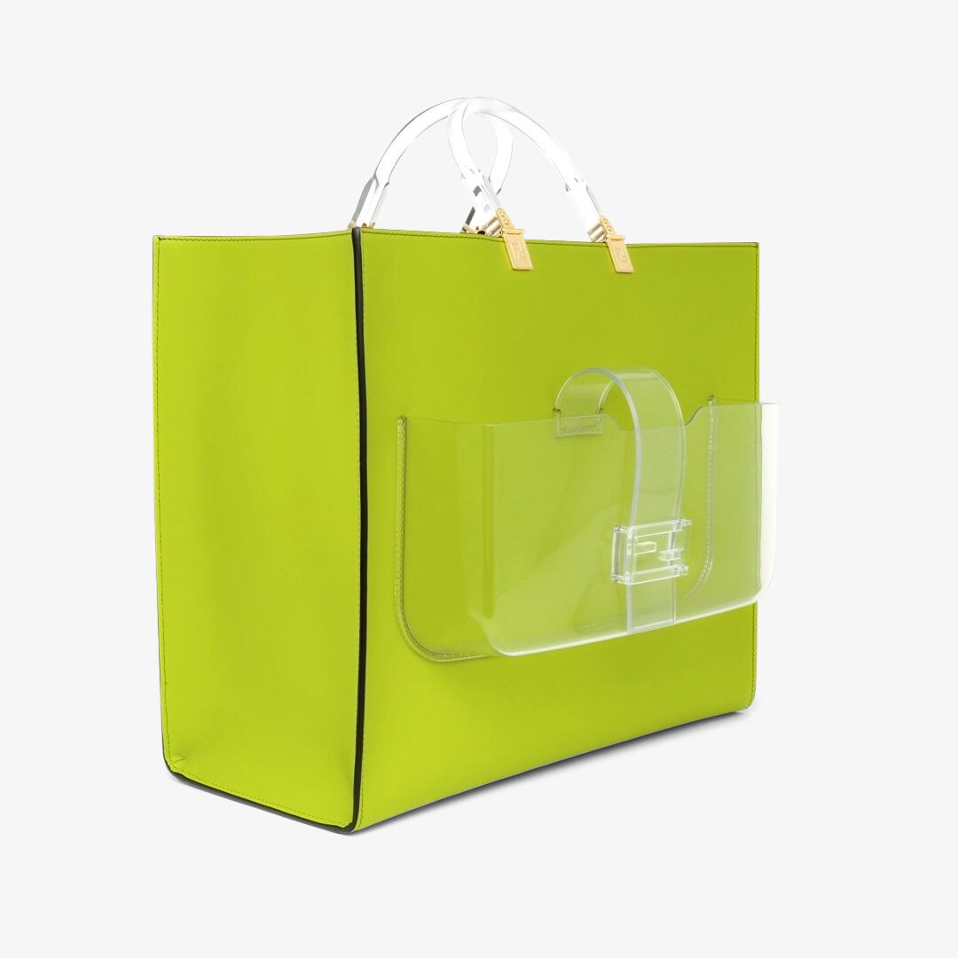 حقيبة Fendi Sunshine بحجم كبير