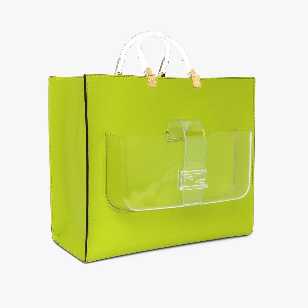حقيبة Fendi Sunshine بحجم كبير