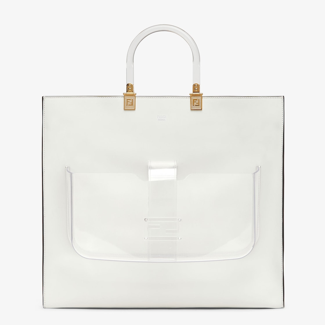 حقيبة Fendi Sunshine بحجم كبير