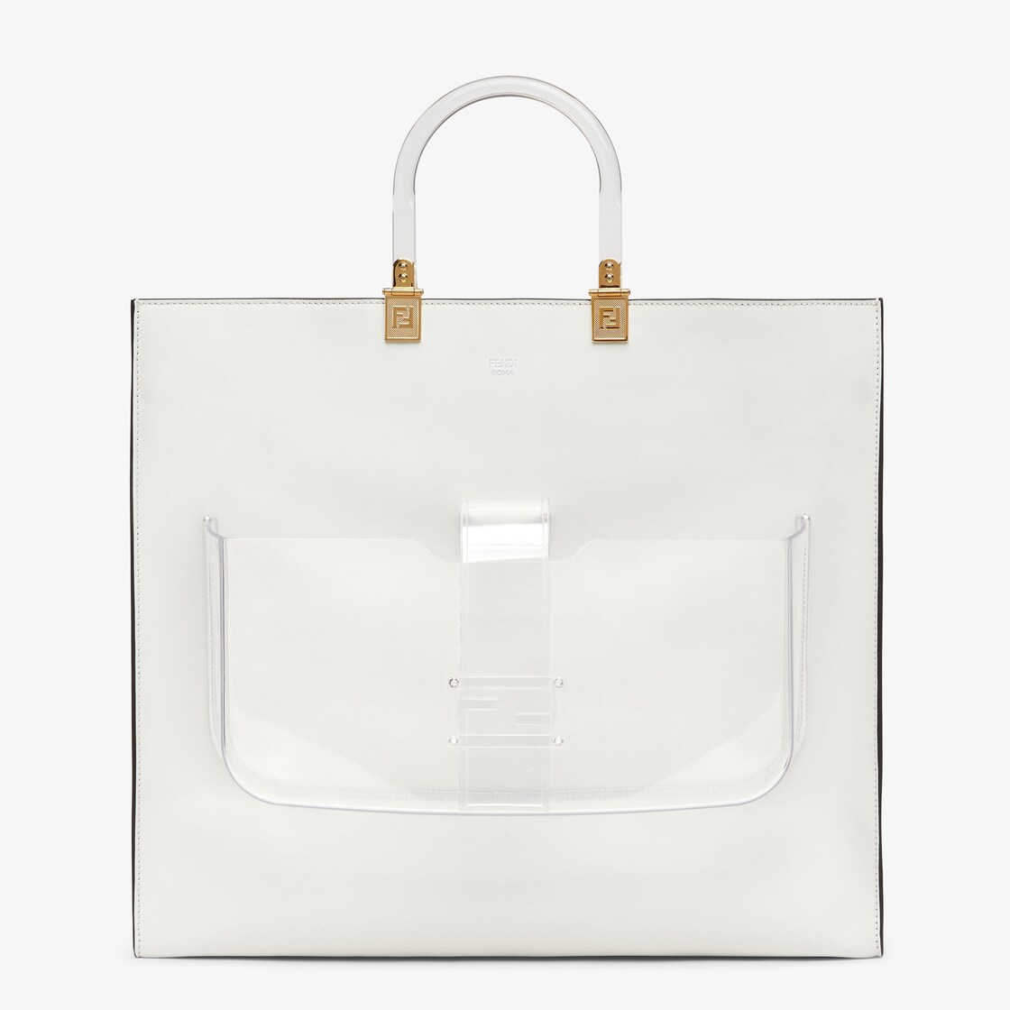 حقيبة Fendi Sunshine بحجم كبير