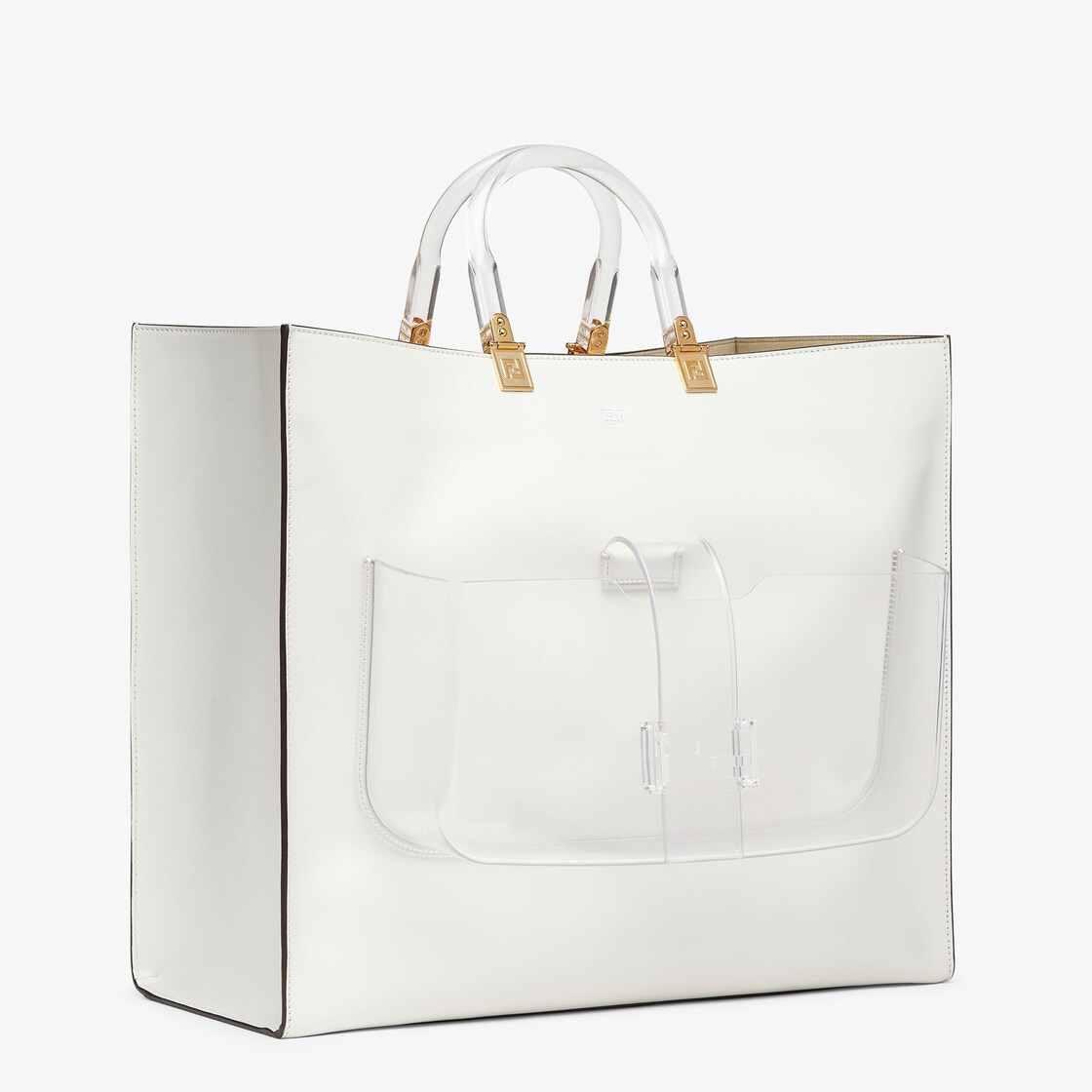 حقيبة Fendi Sunshine بحجم كبير