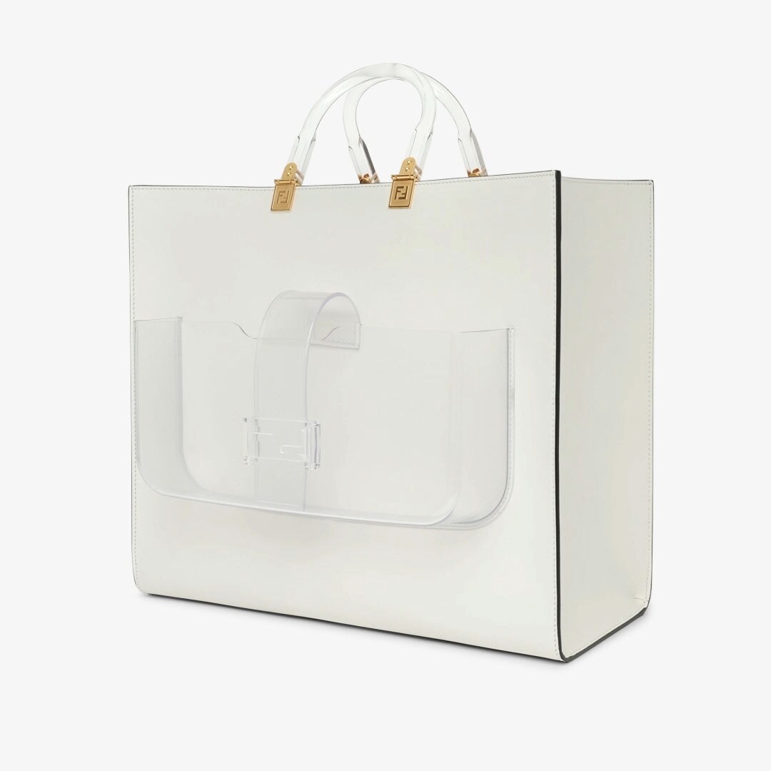 حقيبة Fendi Sunshine بحجم كبير