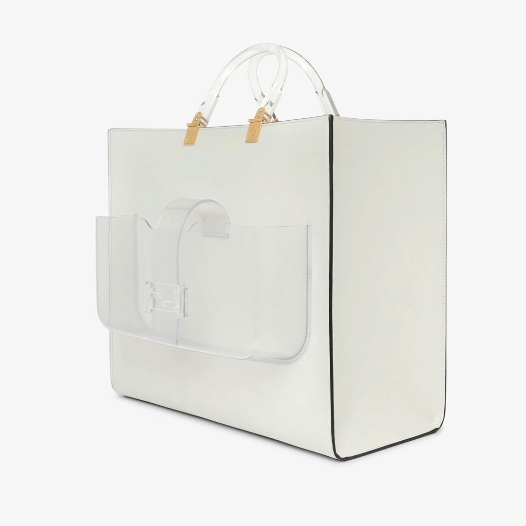 حقيبة Fendi Sunshine بحجم كبير
