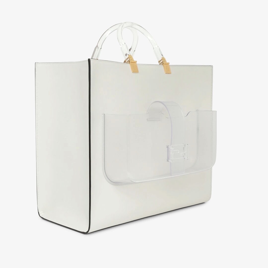 حقيبة Fendi Sunshine بحجم كبير