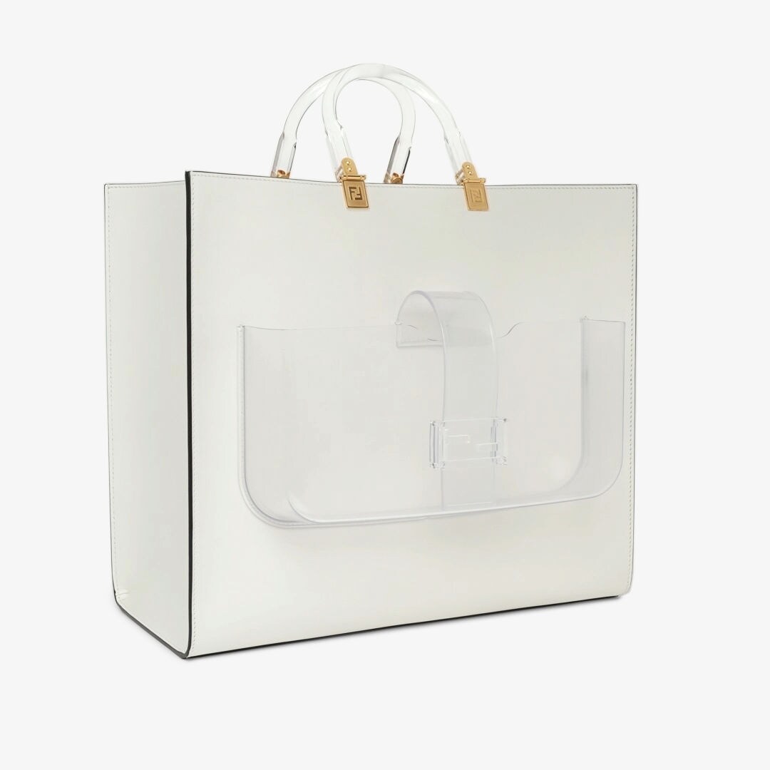 حقيبة Fendi Sunshine بحجم كبير