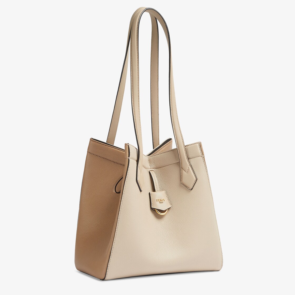 Fendi Origami Medium Leather Beige - Image 2/7