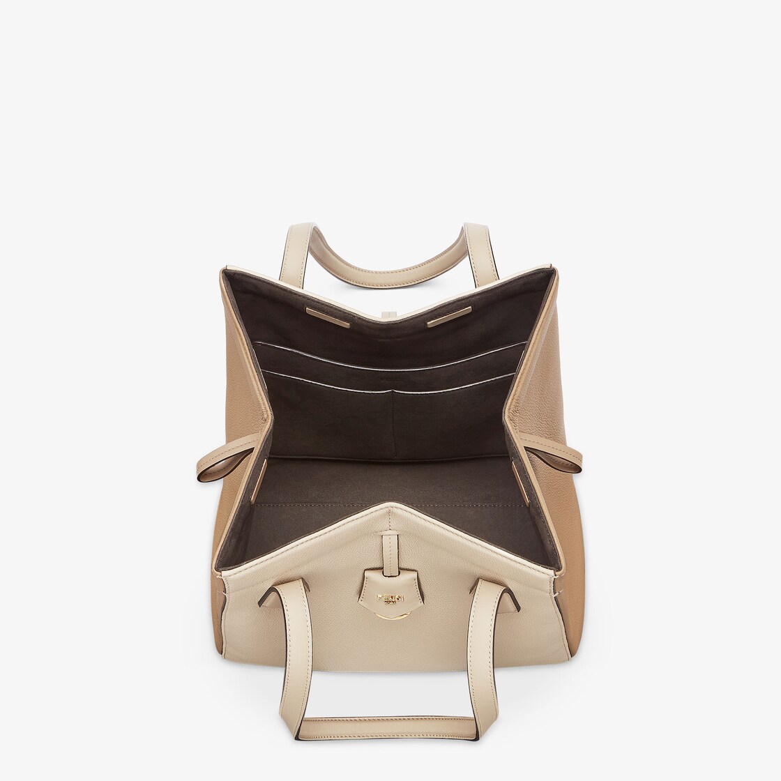 Fendi Origami Medium Leather Beige - Image 3/7