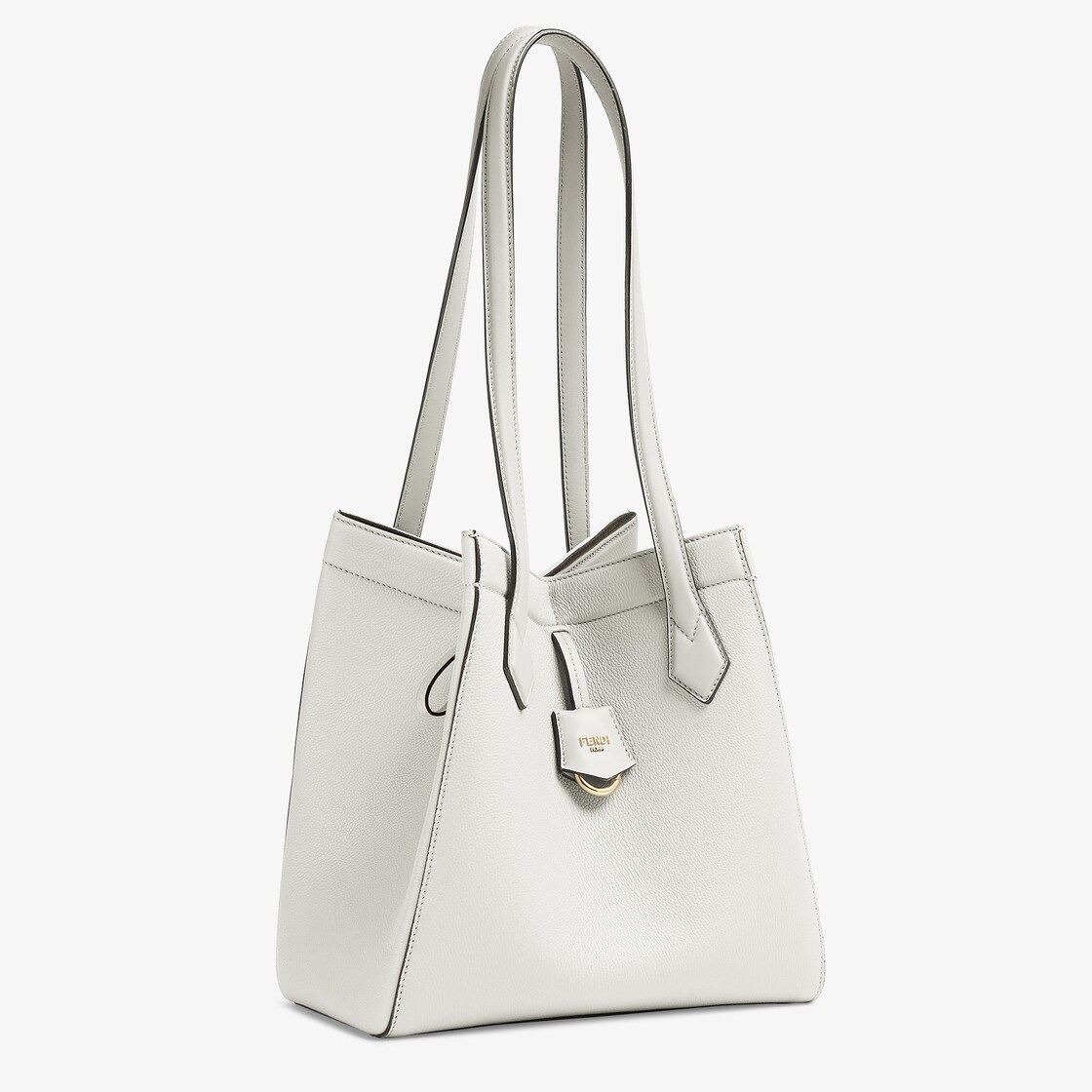 Fendi Origami Medium Leather White - Image 2/7