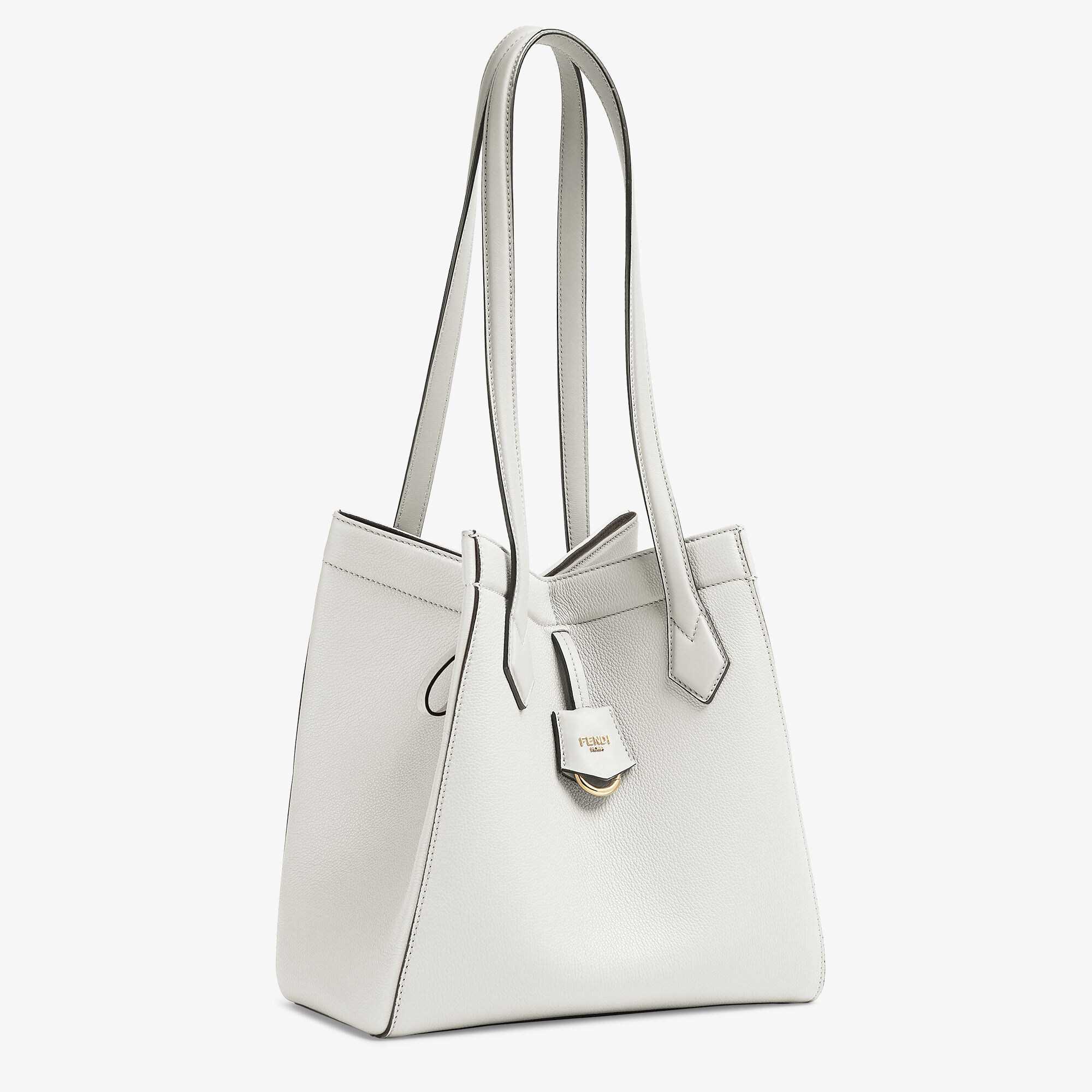 フェンディ オリガミレザーショルダーバッグ ホワイト FENDI - フェンディ オリガミ Origami 変形ミニバッグ