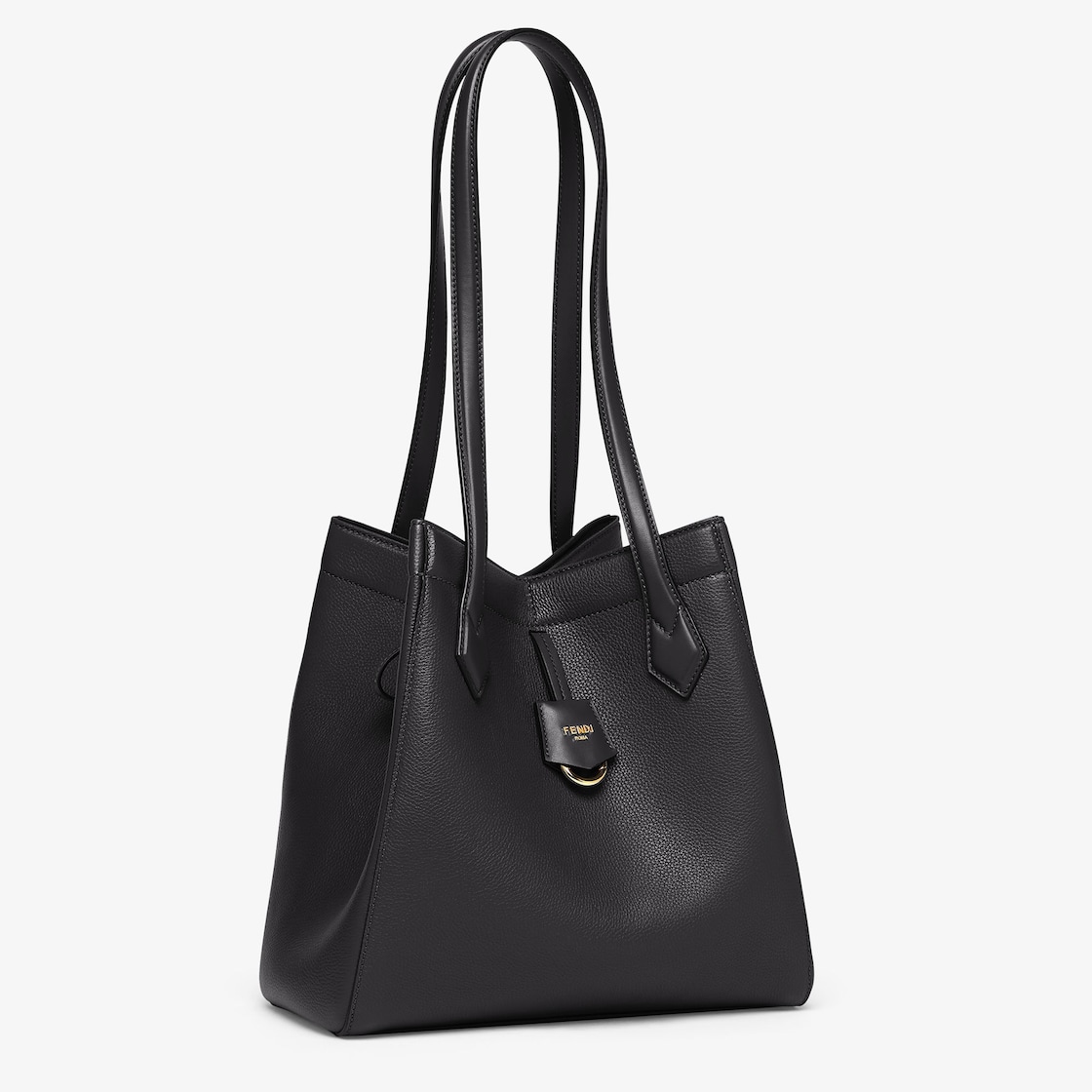 Fendi Origami Medium Leather Black - Image 2/7