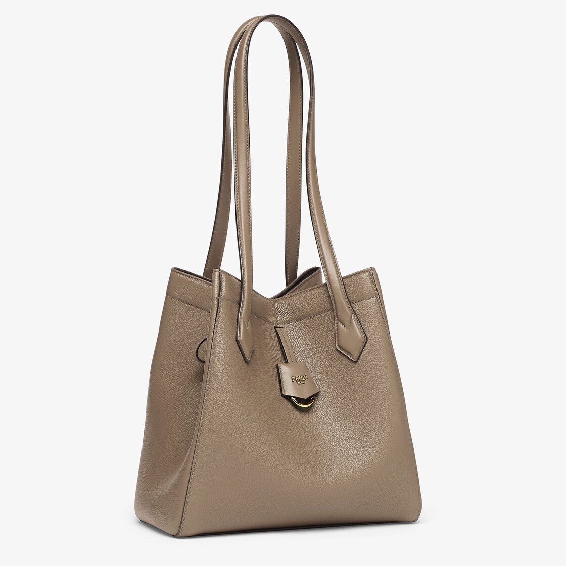 Fendi Origami Medium Leather Grey - Image 3/9