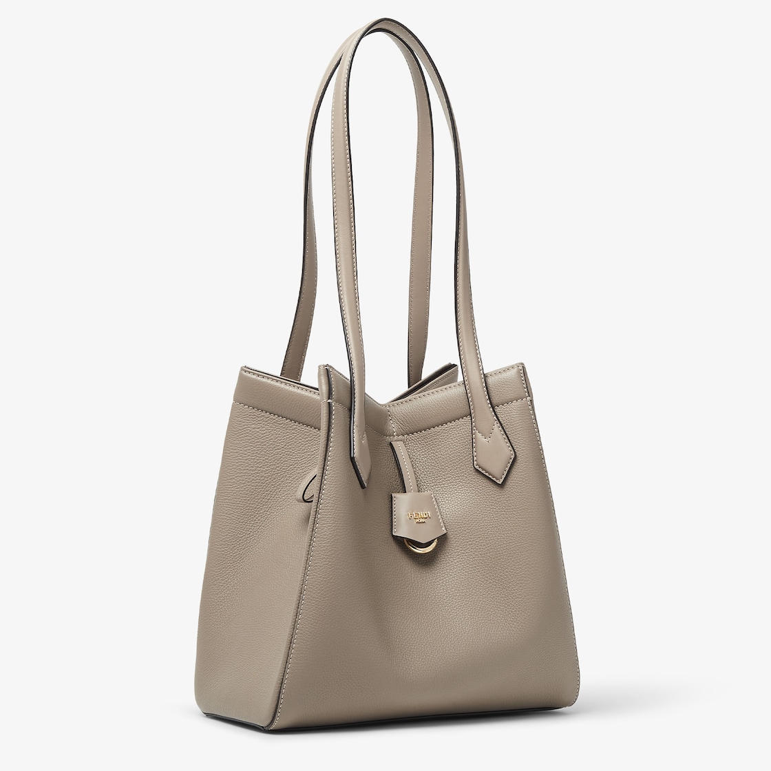 Fendi Origami Medium Leather Grey - Image 3/9