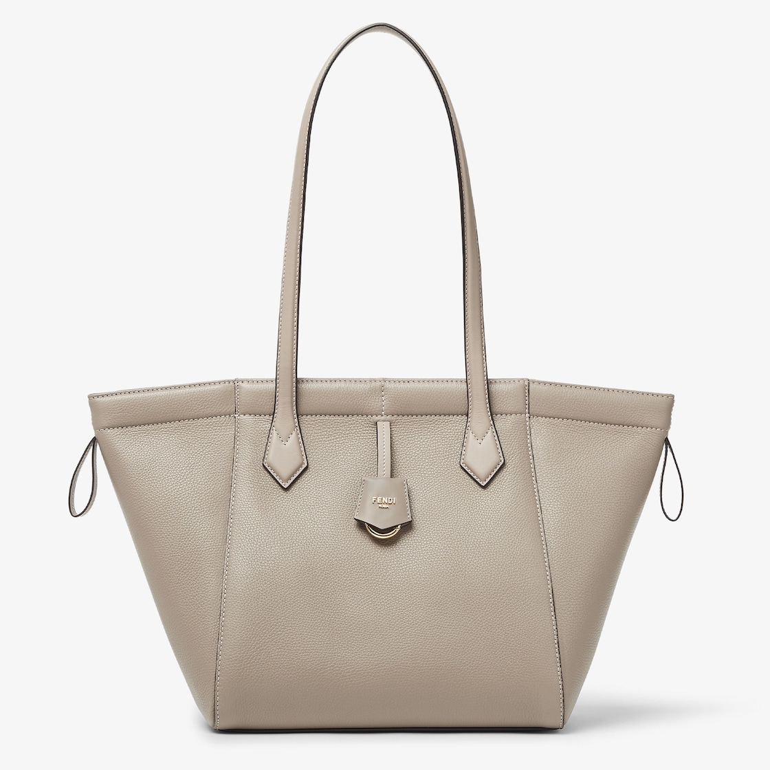 Fendi Origami Medium Leather Grey - Image 8/9