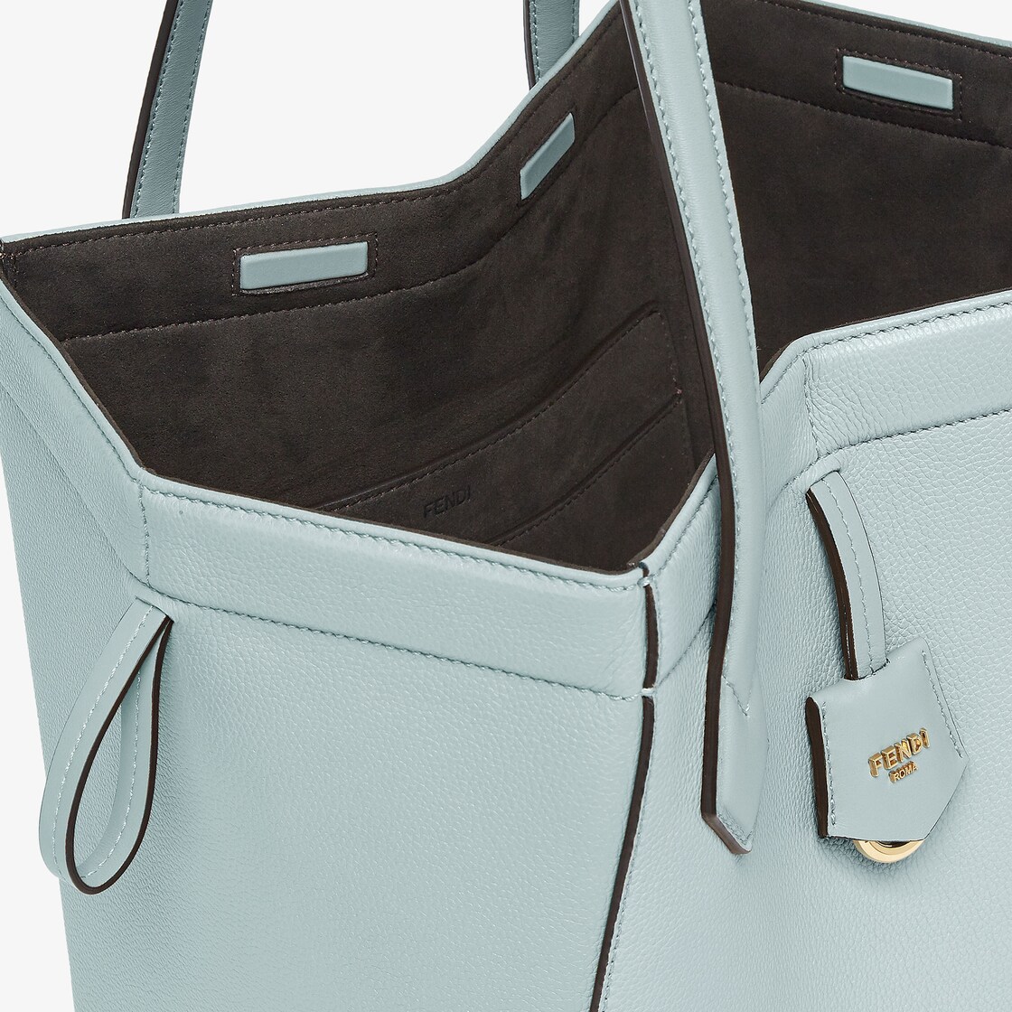 Fendi Origami Medium Leather Light blue - Image 6/7