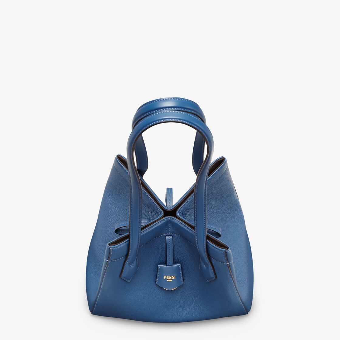 Fendi Origami Medium Leather Blue - Image 4/7