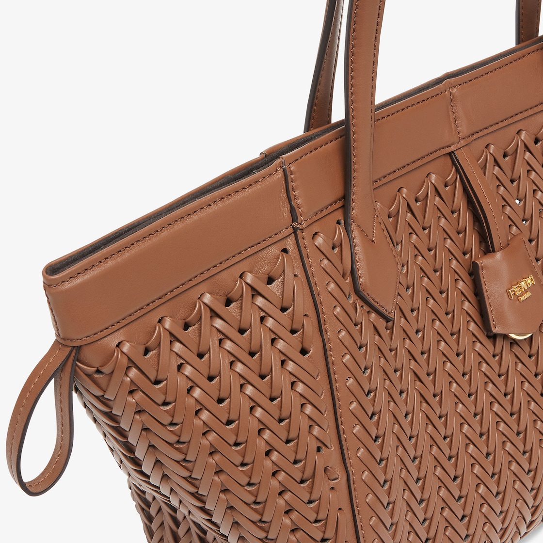 Fendi Origami Medium Leather Brown - Image 5/7