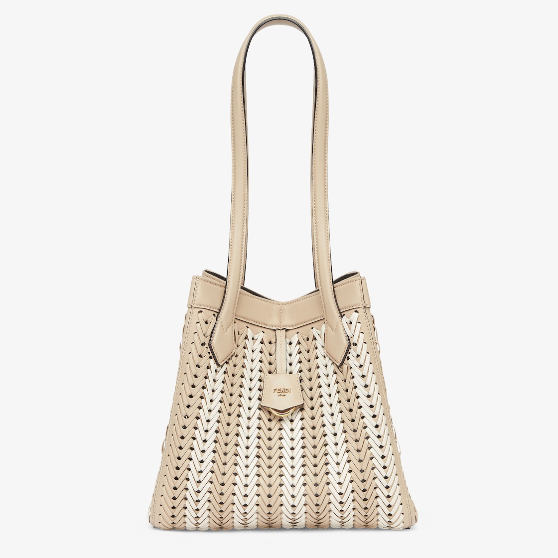 Fendi Origami ミディアム レザー ベージュ | Fendi Fendi Origami ミディアム レザー ベージュ | Fendi
