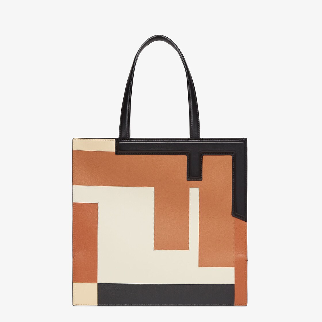 Fendi Flip Medium - Multicolor transformable FF leather bag | Fendi