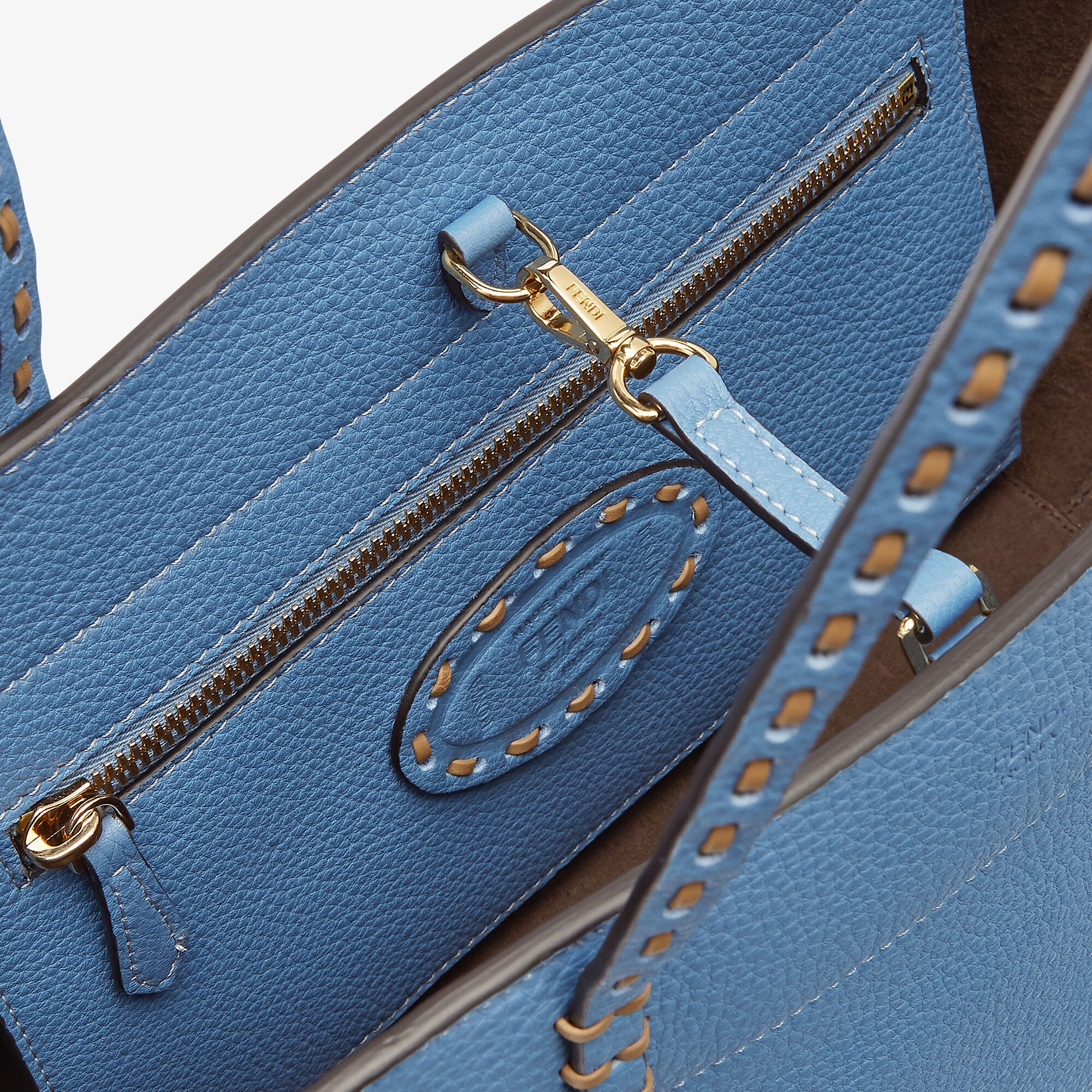 ロール スモール カーフレザー ブルー | Fendi ロール スモール カーフレザー ブルー | Fendi