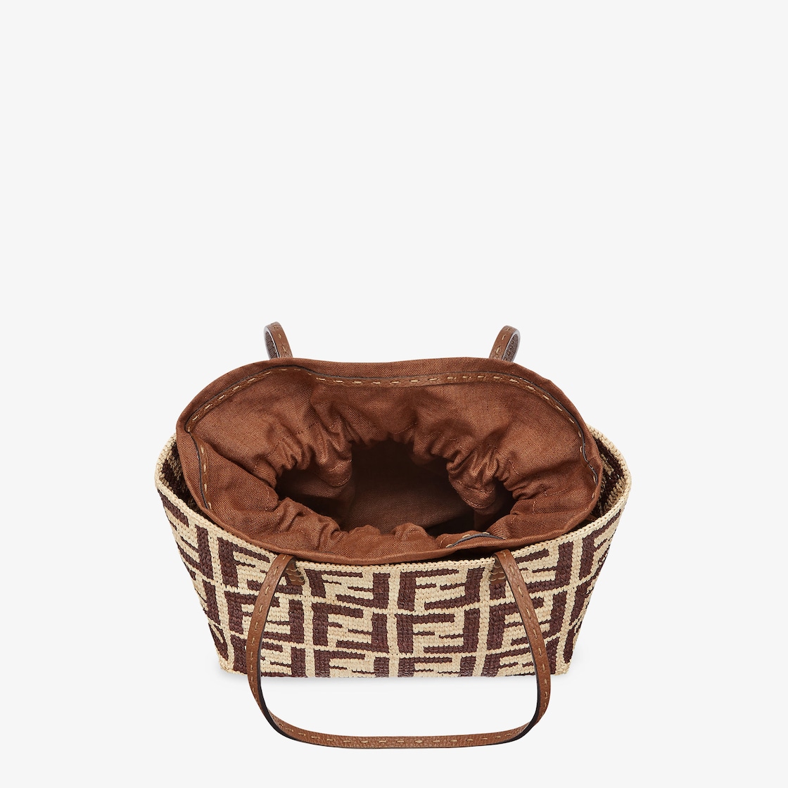 Small Roll Raffia Brown - Image 5/9