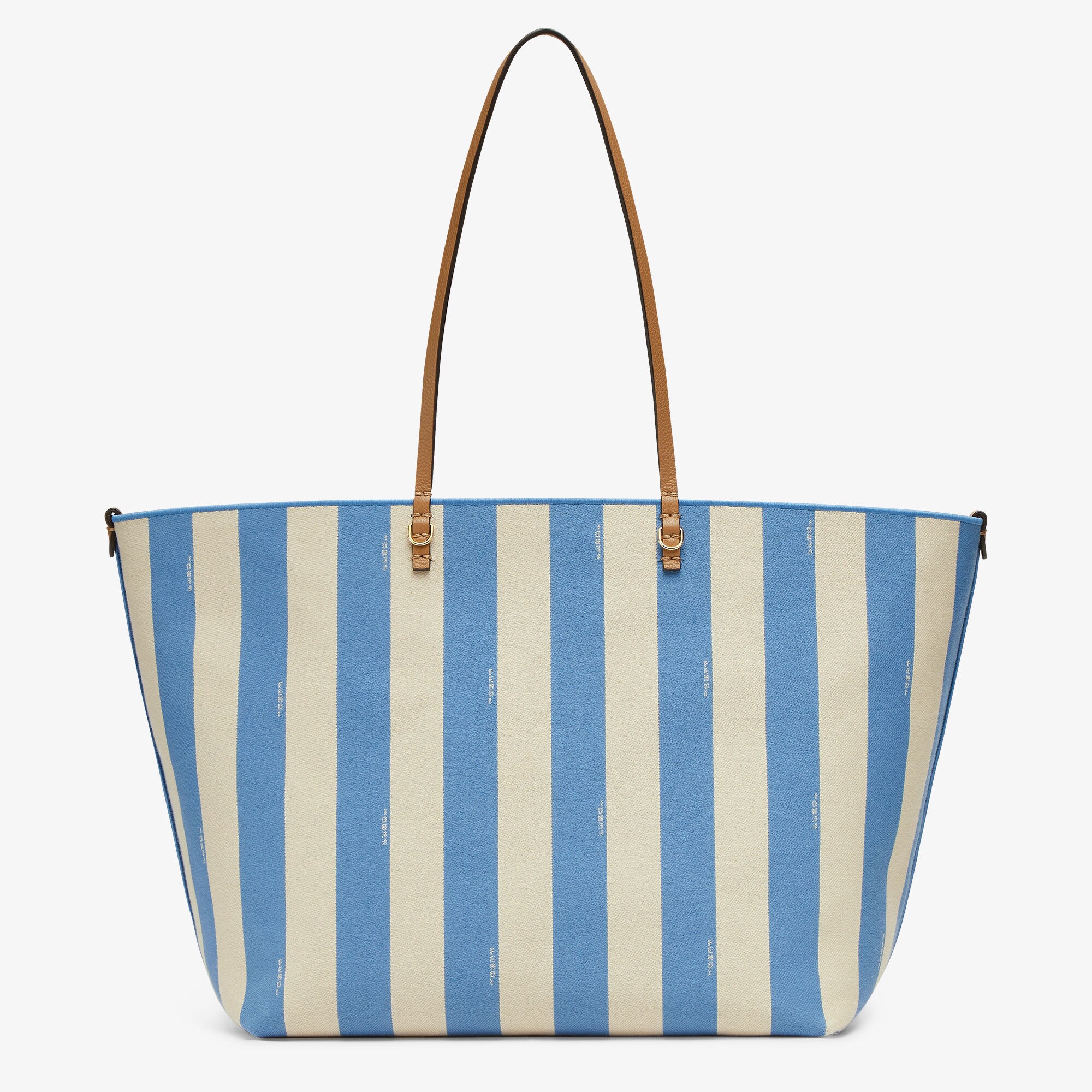 トートバッグ Fendi Roll Large Reversible Tote Bag Large Roll Fabric Light blue | Fendi