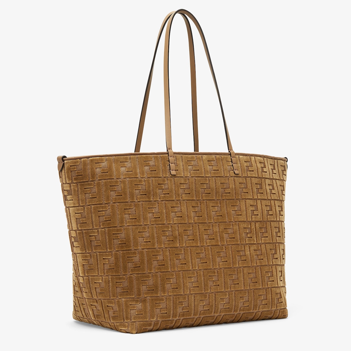 Roll Large Fabric Beige | Fendi Roll Large Fabric Beige | Fendi