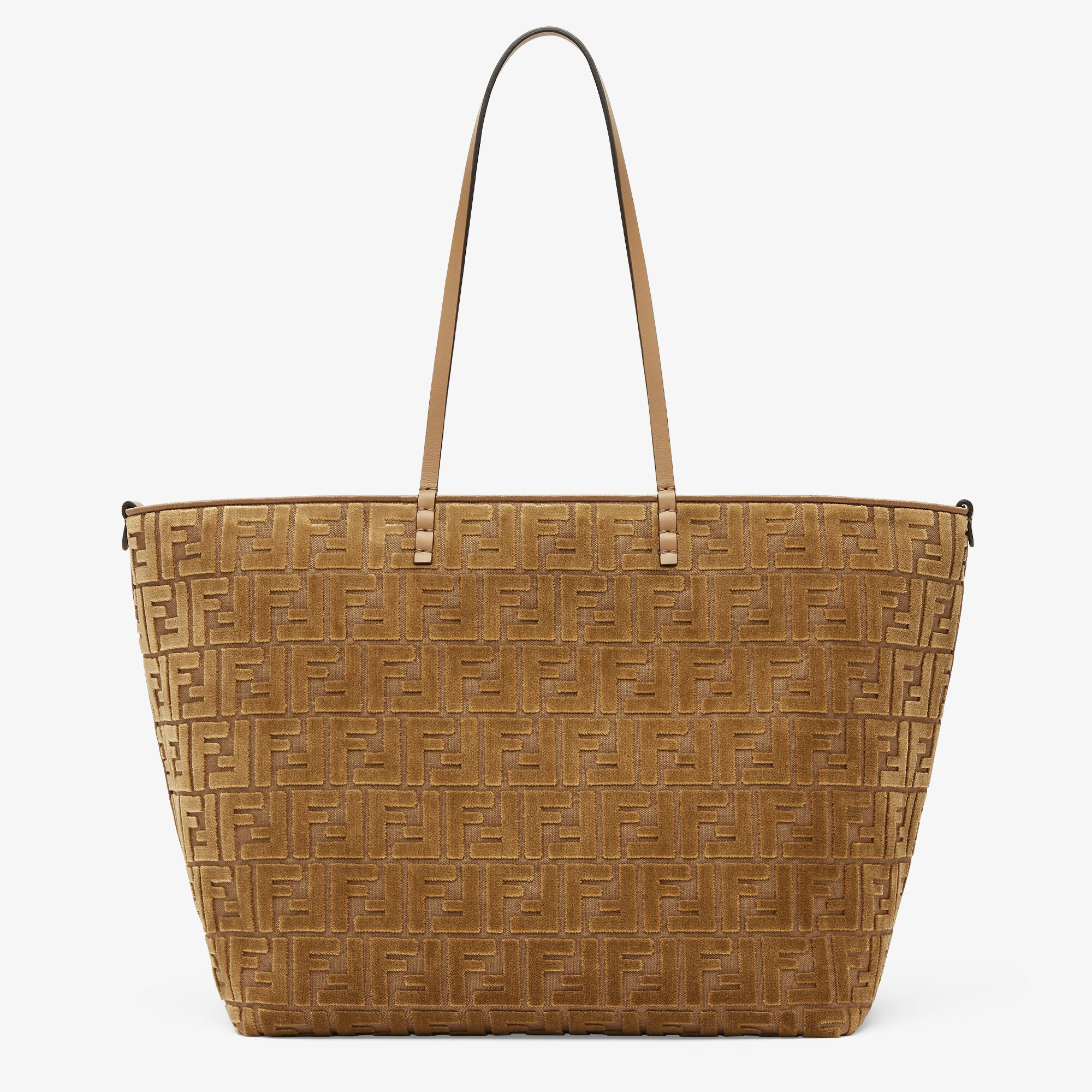 Fendi Zucca Logo Black Small Tote Bag, Small Fendi Bag