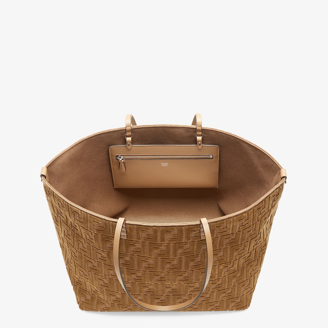 Roll Large Fabric Beige | Fendi Roll Large Fabric Beige | Fendi