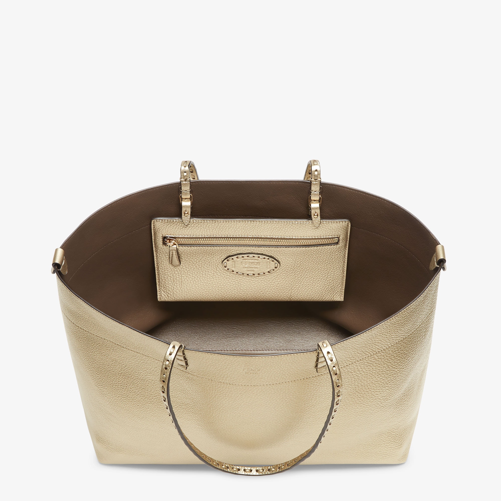 Roll Medium Selleria Gold | Fendi Roll Medium Selleria Gold | Fendi