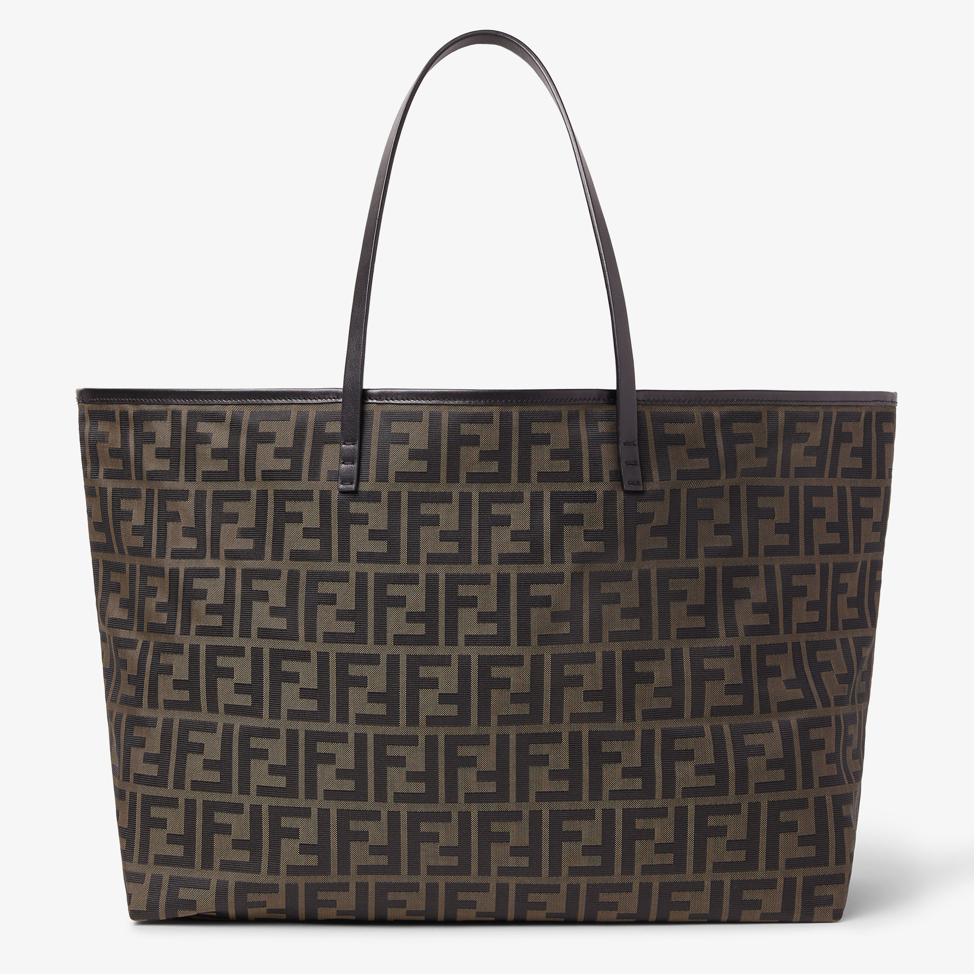 Medium Roll FF Zucca Superlight fabric shopper