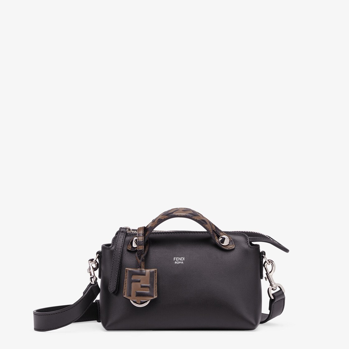 By The Way Mini - Small black leather Boston bag | Fendi