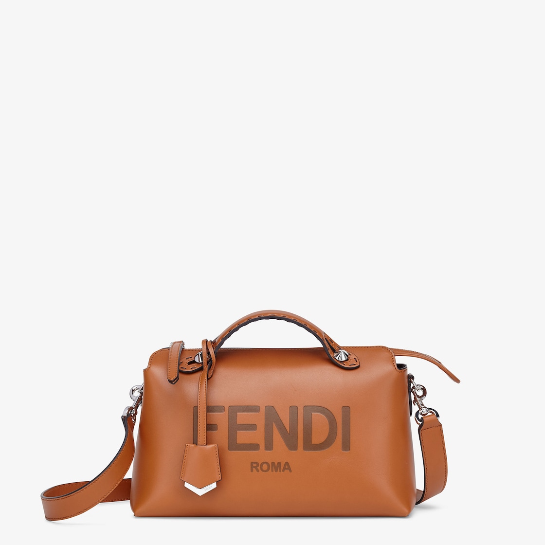 バイ ザ ウェイ ミディアム - ブラウン レザー ボストンバッグ | Fendi