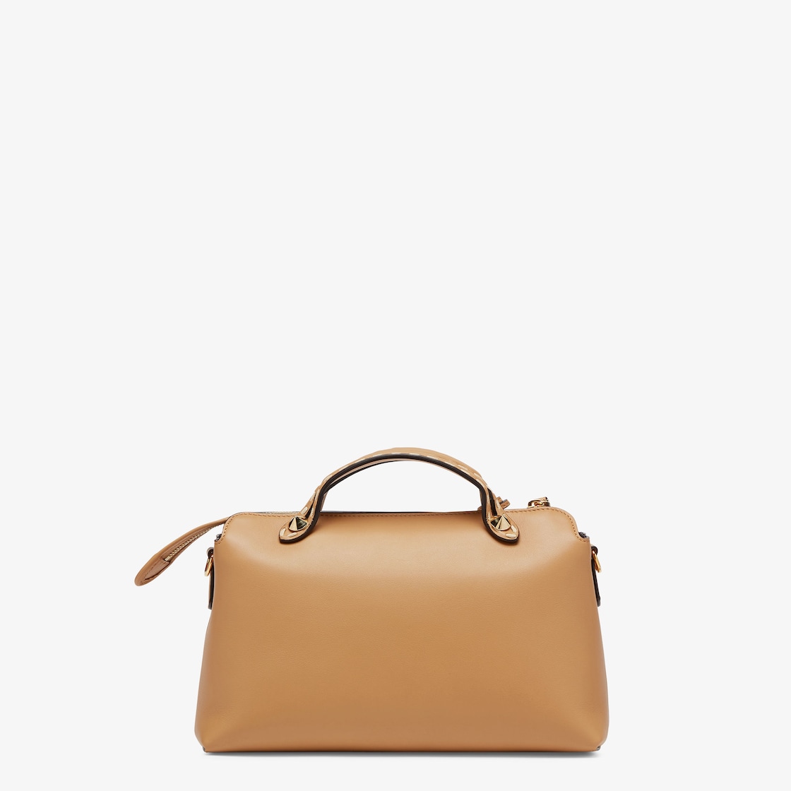 Fendi Medium By The Way Boston Bag In Calfskin Black