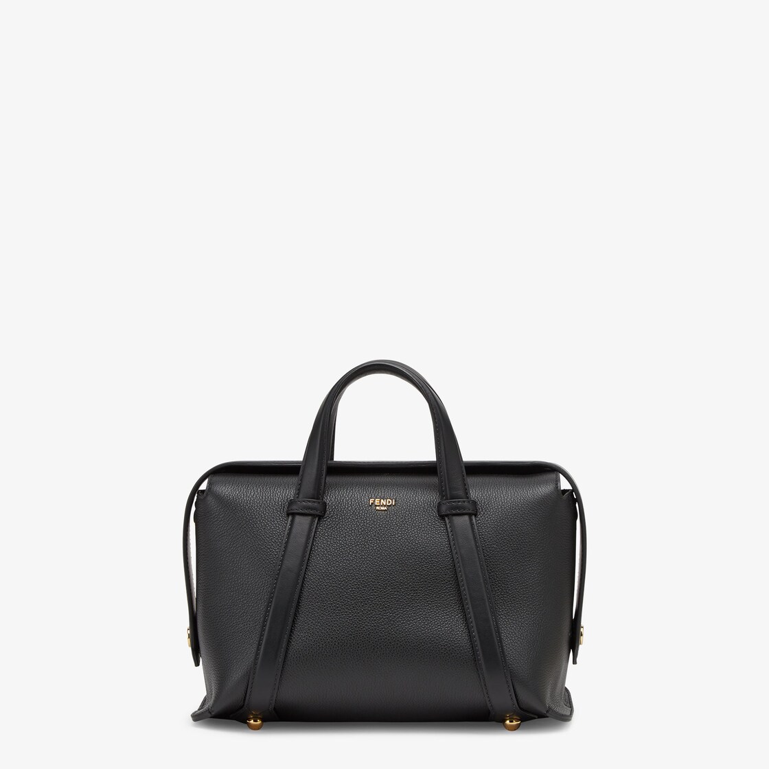 Fendi Boston 365 - Borsa in pelle nera | Fendi